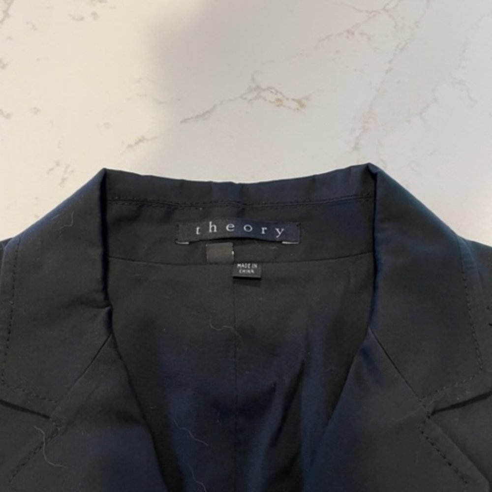 Theory Lightweight Black Blazer